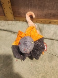 Ty Beanie Baby Retired 2000 SLAYER The Frilled Dragon Plush
