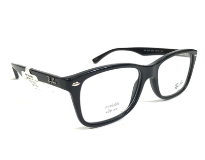 Ray-Ban RB5228 2000 Eyeglasses Black Frames Only 53-17-140 Ray Ban RB5228 2000 Black Eyeglasses Frame 53-17 140 VFS  main image 2