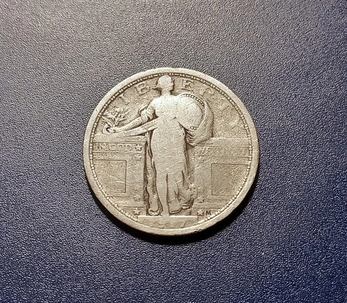 Good 1917-P Ty.1 Standing Liberty Quarter