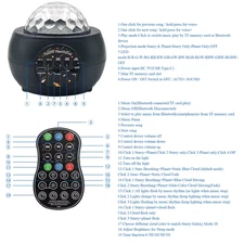 Galaxy Projector, Star Projector for Bedroom, Bluetooth Speaker Night Lamp for K