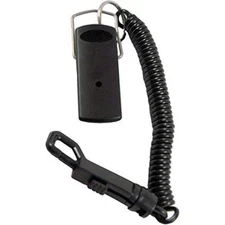 Belt Clip Assembly w/ Coil Lanyard. Polycom SpectraLink part number PTO410