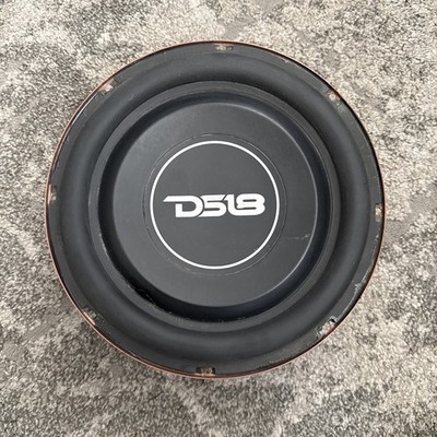DS18 SRW10.4D 10'' Shallow Car Subwoofer - 400W MAX 4 + 4 Ohms