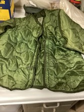 ' M65 coat liner jacket cold weather size LARGE military