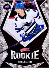 2025 Upper Deck National Hockey Card Day Victory BLACK Will Smith ROOKIE #V-10. rookie card picture