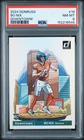 152216549 Bo Nix 2024 Panini Donruss #19 Downtown! SSP Rookie RC PSA 8