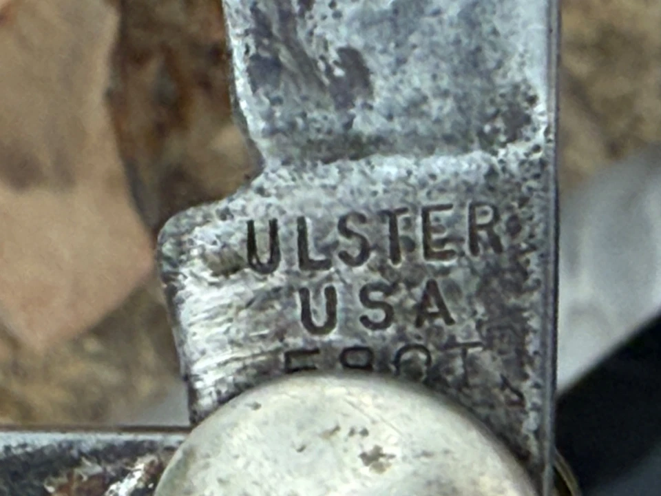 Rare Ulster 580T 3 Blade Stockman saw cut delrin hdle by Schrade--2553.25 - Image 3 of 4