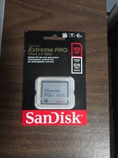 SanDisk SDCFSP-512G-A46D 512GB CFast 2.0 Extreme Pro Memory Card