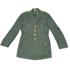 US Army Military Coat Jacket Men's 39 Regular Green Class A Dress Uniform