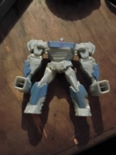 McDonald's Transformer gray robot 2013 Hasbro toy figure