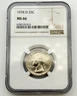 1978-D Washington Clad Quarter 25C NGC MS66 BU UNC Denver US Coin BM1