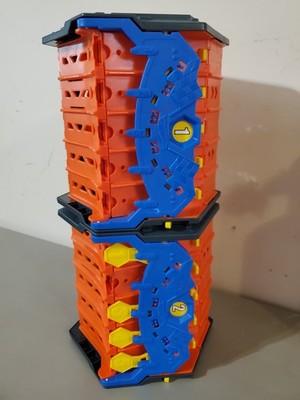 Hot Wheels Roll Out Raceway Track Set with 5-Lane Race -Plus 10 Hotwheels Cars!