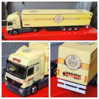 Actros 02 Merk Spedition  Bad Sassendorf , Warsteiner  Orten Tariler herpa