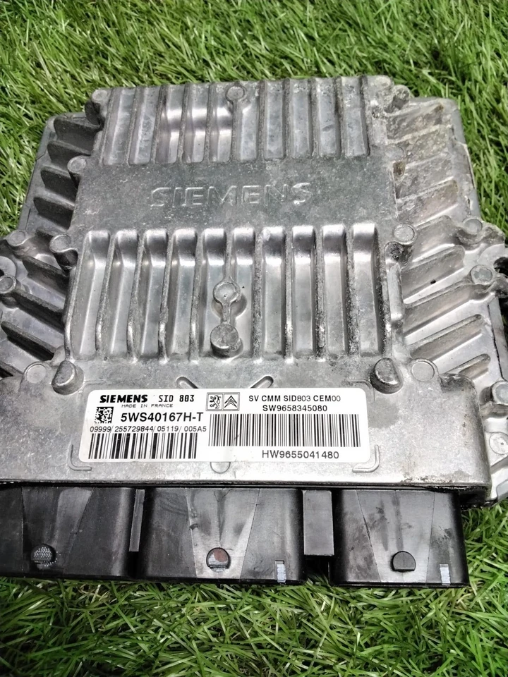 KIT CHIAVI CENTRALINA MOTORE PER PEUGEOT 407 Coupé 5WS40167H-T Diesel 2.0 (06>) - Immagine 2 di 4