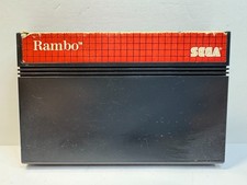 Rambo: First Blood Part II (Sega Master System, 1986) Cart Only. Authentic.