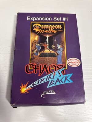 Dungeon Master Chaos Strikes Back Expansion Set 1 Amiga OVP