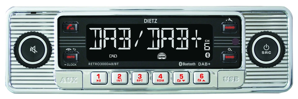Dietz Bluetooth MP3 DAB USB Autoradio für Hyundai Genesis BK 10-12 Klimaautomati - Bild 2 von 4
