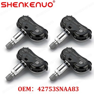 4X For HONDA INSIGHT 2009-2016 TPMS Tire Pressure Sensors 42753-SNA-A830-M1