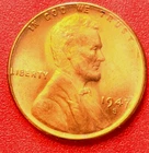 1947-S Lincoln Wheat Cent Penny GEM RD BU From an Original Bank Roll