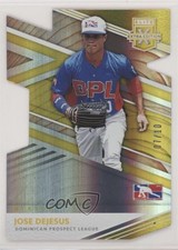 2020 Panini Elite Extra Edition Status Gold Die-Cut 7/10 Jose Dejesus #173 xb2
