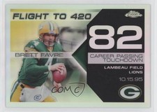 2007 Chrome Multi-Year Issue Flight to 420 Refractor 135/199 Brett Favre HOF 0c3