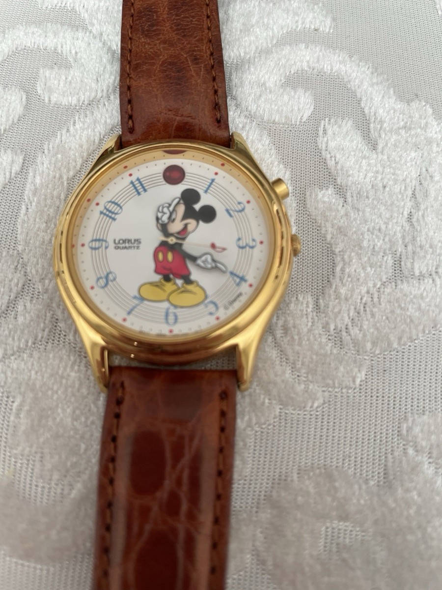 LimitedEdition Mickey Mouse Lorus Musical Watch Rzz002 Its A  display picture 2