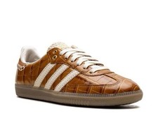 adidas x Wales Bonner Samba OG Brown Croc Sneakers Rare Mens Sz 11 45 1/3 Auth