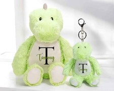 Personalised keepsake dinosaur teddy , personalised teddy bear, gift dinosaur