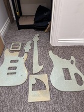 Washburn N4 Guitar Template Set Luthier Tools