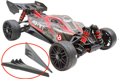 Arrma Typhon 6s 1/8 BLX Buggy High Downforce Aero Seitenschweller (Paar)