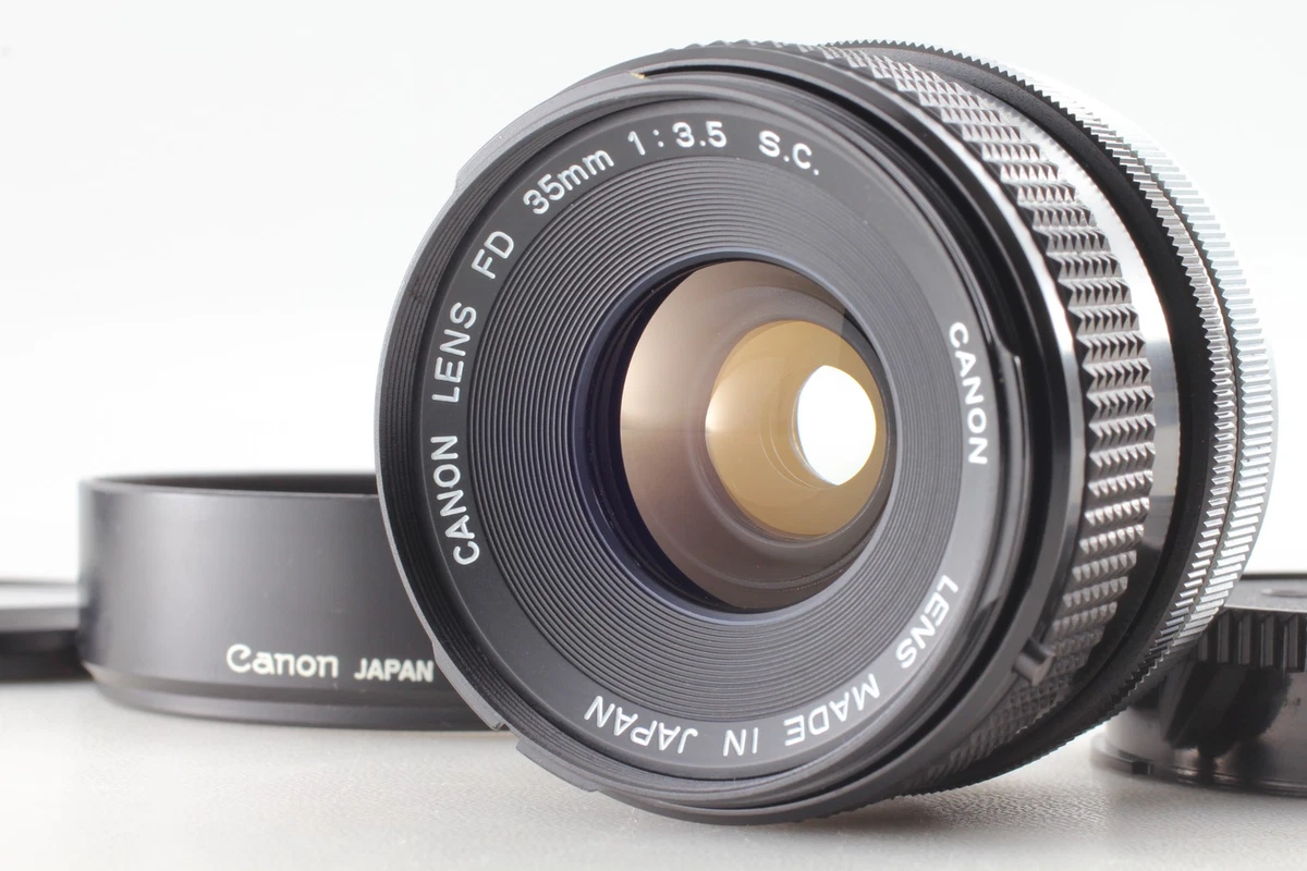 Canon FD f/3.5 Camera Lenses 35mm Focal for sale | eBay