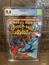 Marvel team-up #20 1974 spider-man black panther April CGC 9.4