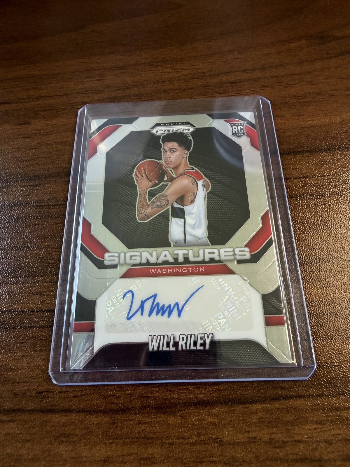 2025-26 Panini Prizm WILL RILEY #SIG-RIL Signatures RC Autograph!