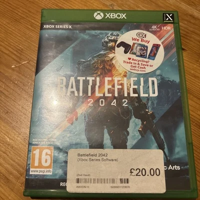 Battlefield 2042 (Xbox One) Shoot 'Em Up Highly Rated eBay Seller Great Prices