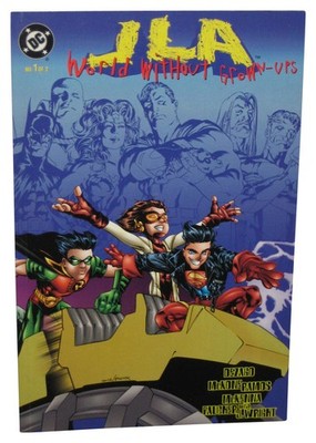 DC Comics JLA World Without Grown-Ups Vol. 1 (1998) Paperback Book