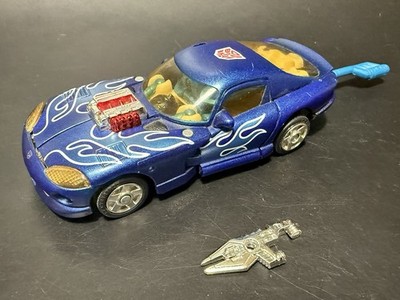 Transformers Side Burn RID Robots In Disguise 2001 Deluxe Class - Complete!