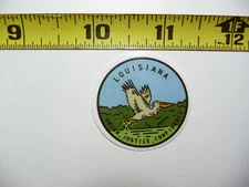 LOUISIANA SMALL STICKER DECAL LOVE HOME STATE MOTTO PRIDE FUN FUNNY
