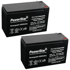 12V Volt 9Ah SLA Sealed Lead Acid Rechargeable Battery - 2PACK