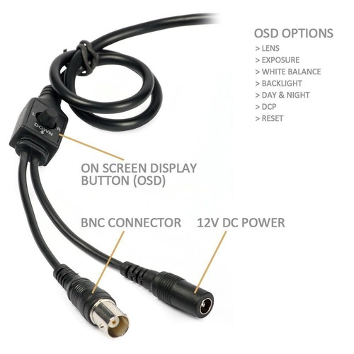 AM High Defintion 2.6MP Sony CCD 1080P 6 IP66 2.8-12mm 4-in-1 Security Camera - Picture 4 of 5