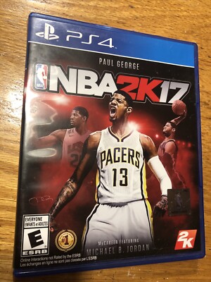 NBA 2K17 Early Tip-Off Weekend (Sony PlayStation 4, 2016) Case And Manual Only