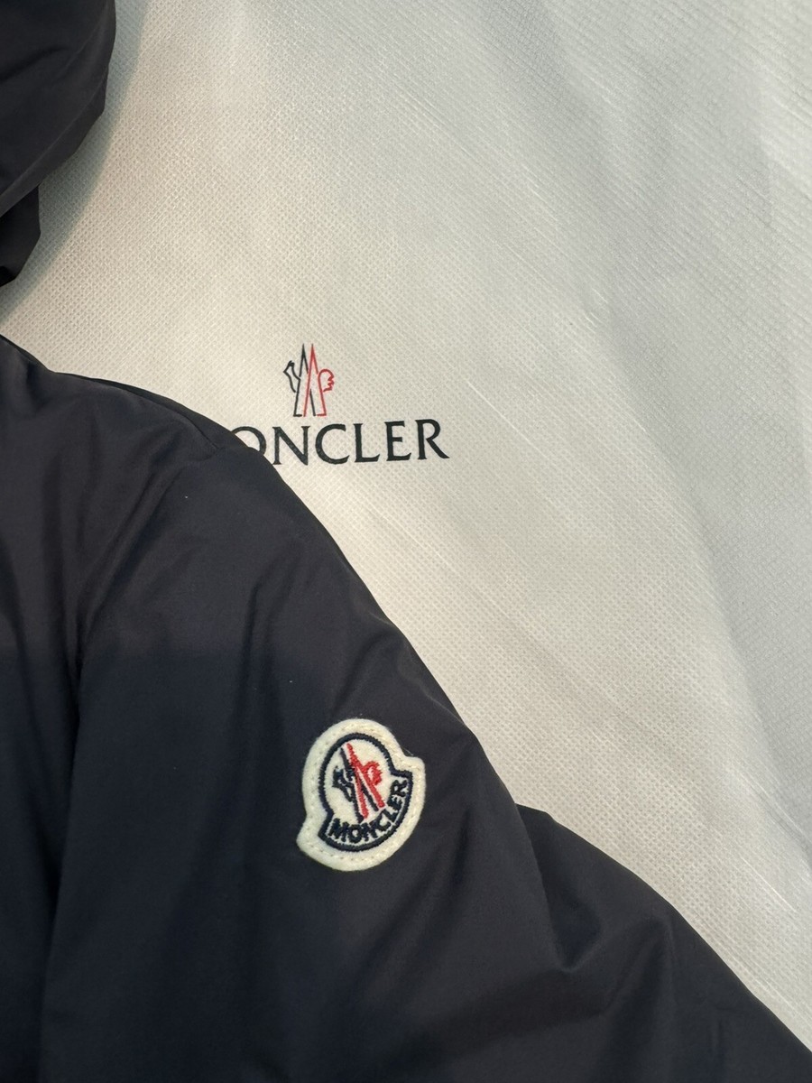 Brand New Moncler Jacket Kids 6 A Navy Iruwa GIUBBOTTO Down Coat