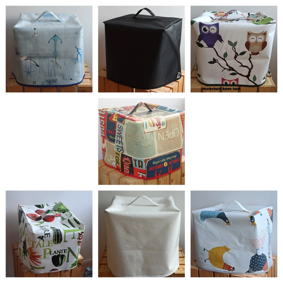 MARKENLOS Motivauswahl Abdeckhaube Cover Hülle Bosch MUM 2, 4.../5... Wachstuch Oxford