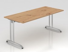 Schreibtisch 180x80x74 cm Büro Tisch Berlin Büromöbel Büroeinrichtung Bürotisch