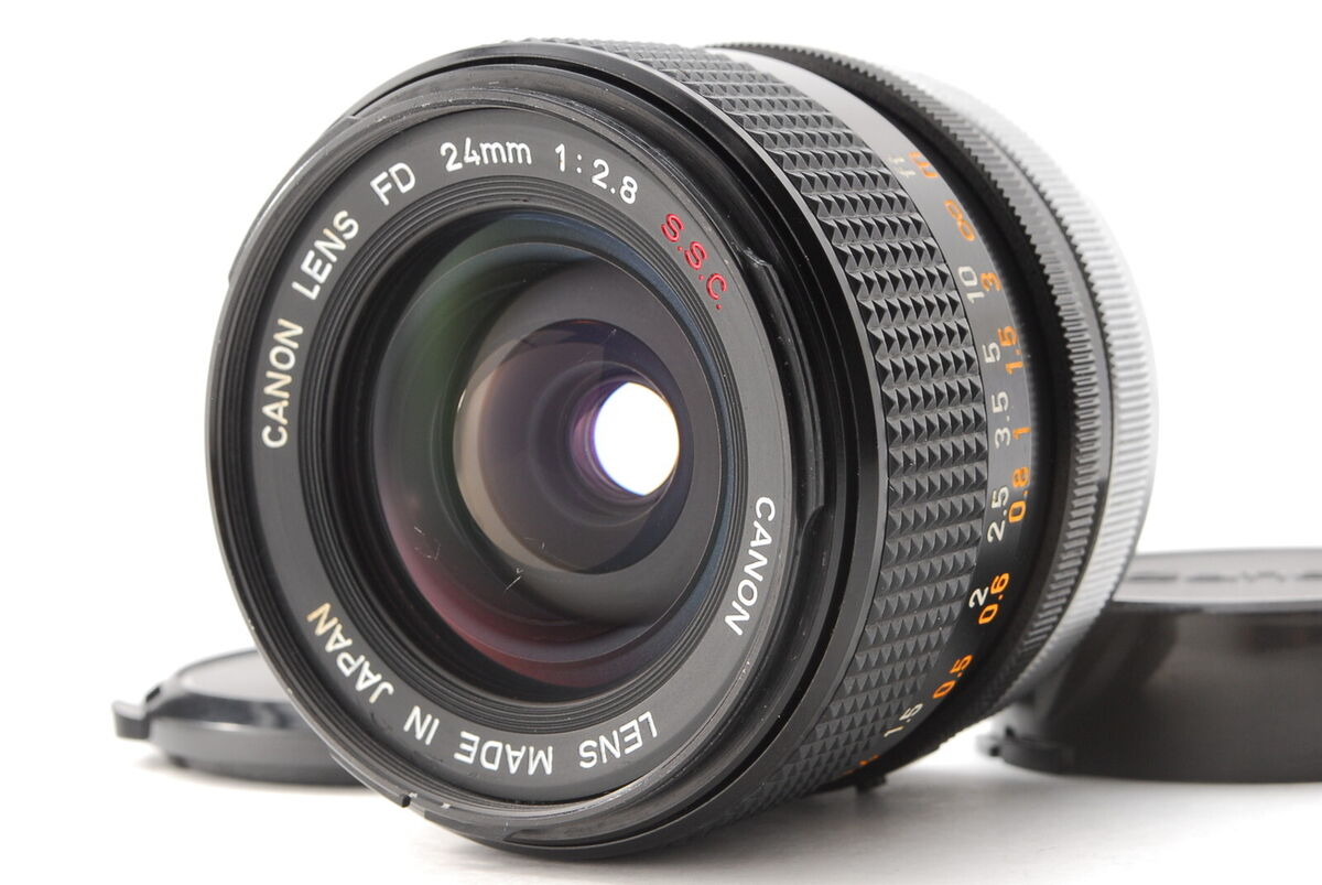 NEAR MINT】 Canon FD 24mm F2.8 S.S.C. Wide Angle MF Lens for NEAR MINT】 Canon FD 24mm F2.8 S.S.C. Wide Angle MF Lens for
