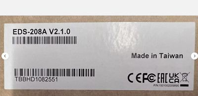 1pcs MOXA EDS-208A Ethernet switch 