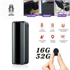 Spy Digital Voice Activated Recorder Mini Hidden Audio Recording Device 16/32GB