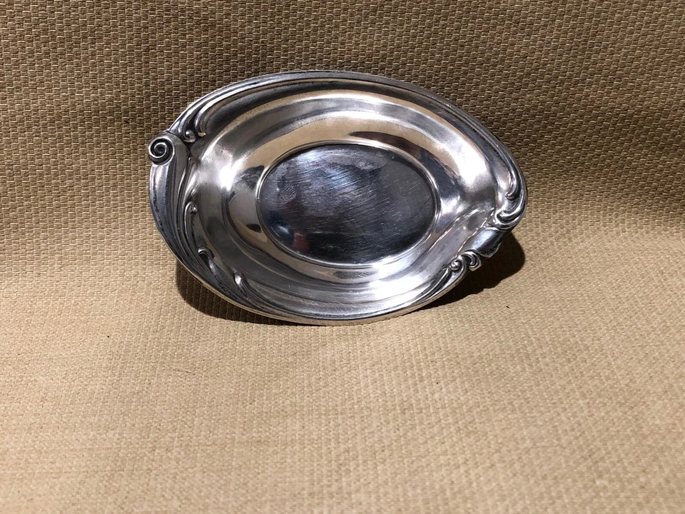 Vintage Wallace Sterling Silver Salt Cellar 2 5/8" Wide - Image 3 of 4
