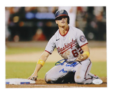 ALEX CALL (Not out?) Signed Washington Nationals 8x10 Photo (JSA Basic COA)