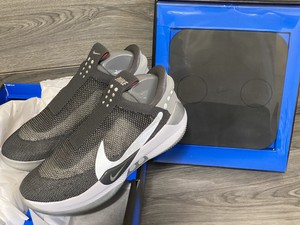 nike adapt bb dark gray