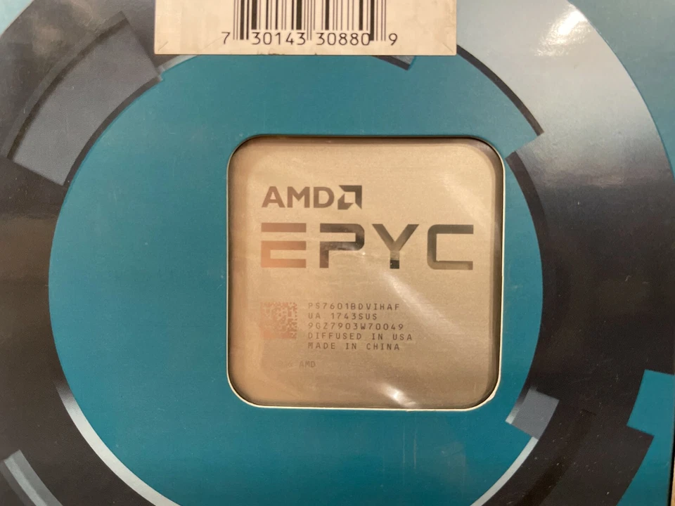 Brand New AMD EPYC 7282 2.8Ghz Sixteen Core Processor PS7601BDAFWOF ✅❤️️✅❤️️ - Image 3 of 3