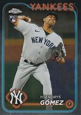 2024 Topps Chrome #160 Yoendrys Gomez YANKEES RC
